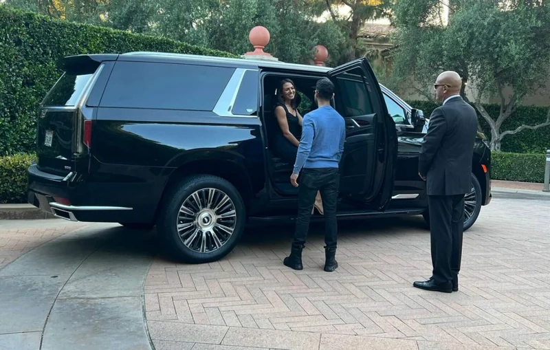 SUV chauffeur service with a luxury SUV and professional driver for premium executive transportation.