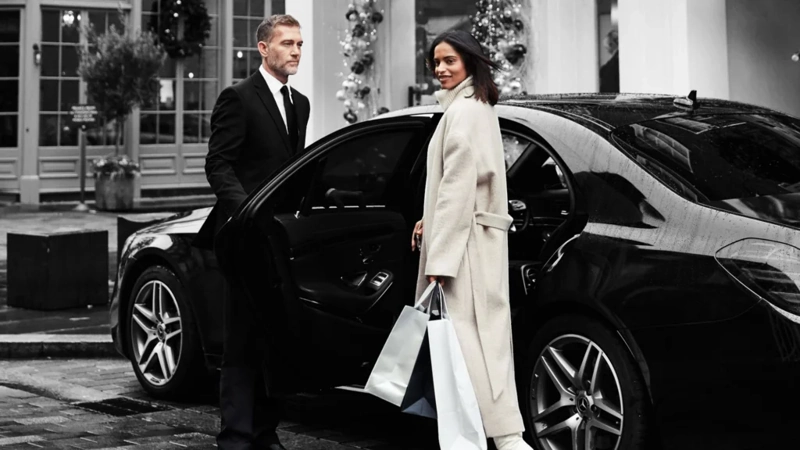Night out chauffeur service with a luxury vehicle for stylish, comfortable, and reliable evening transportation.