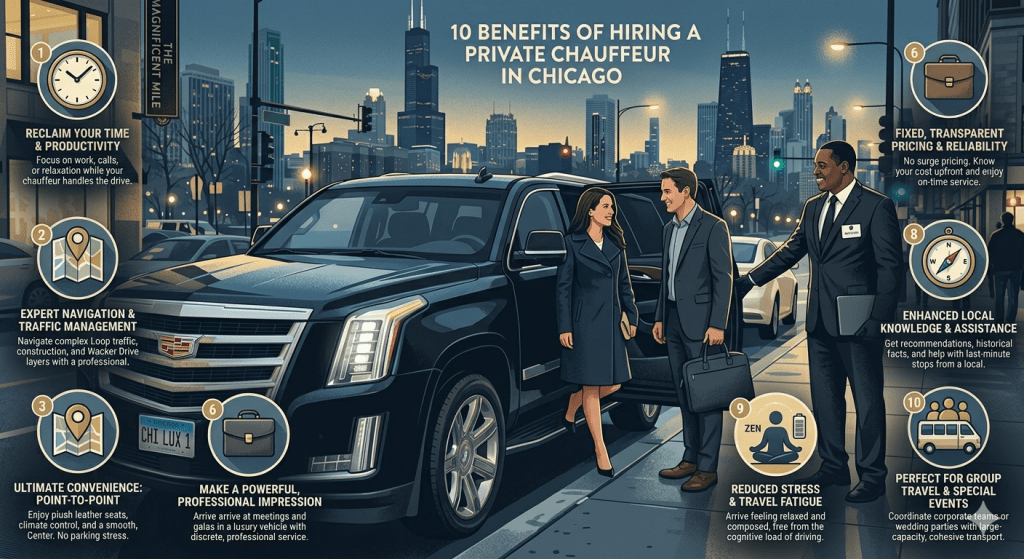 Benefits of Hiring a Private Chauffeur in Chicago