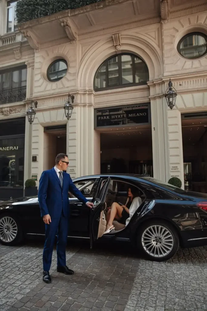 Corporate roadshows luxury car service