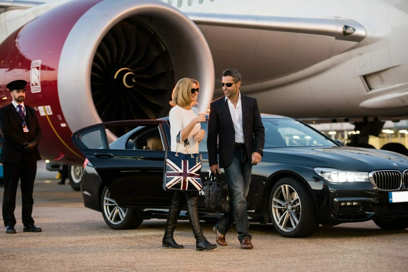 Point-to-point transfer service luxury chauffeur car