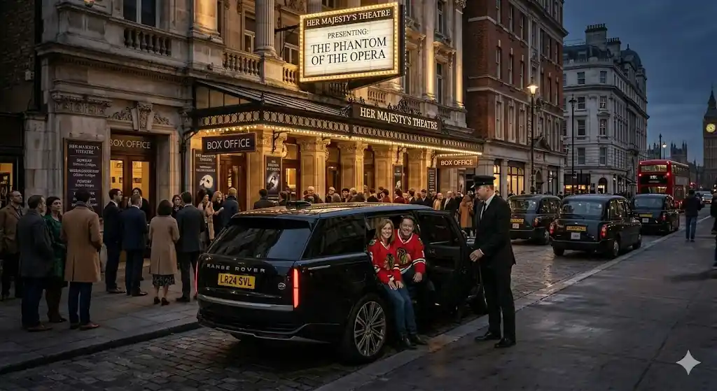 Chicago Blackhawks Limo Service United Center Chauffeur & Black Car