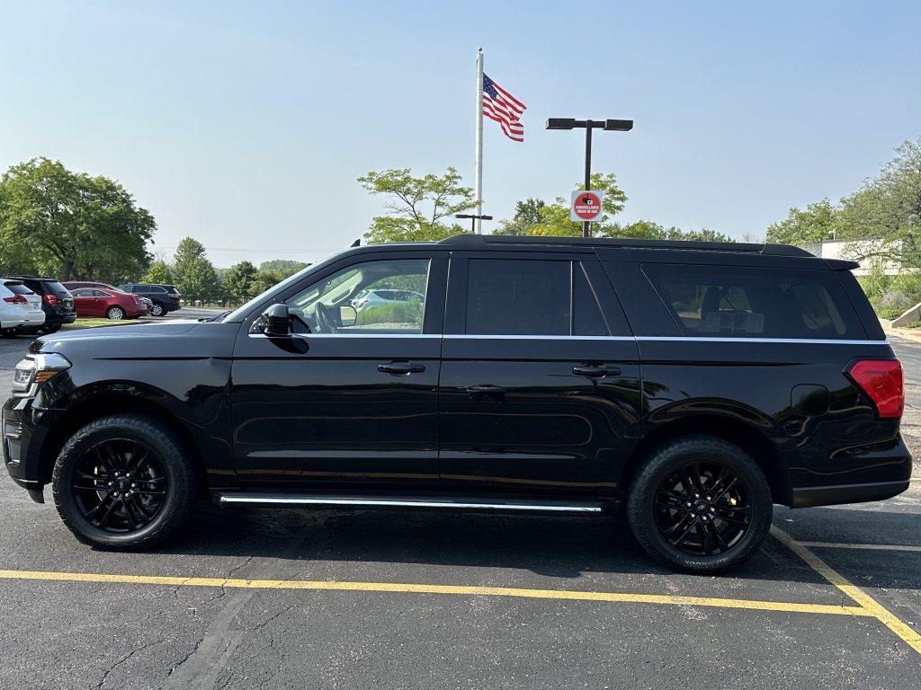 Wheaton to Midway Car Service black SUV