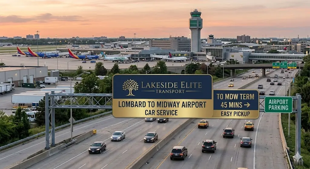 Lombard to Midway Airport Car Service