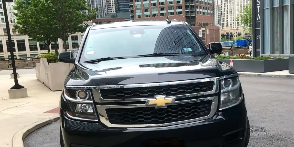 Wheaton to Midway Airport car service luxury SUV transportation