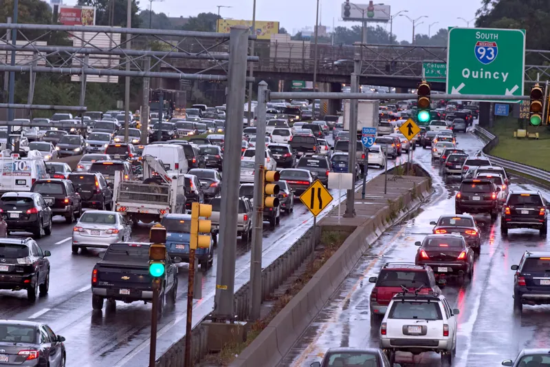 Rush Hour In Boston