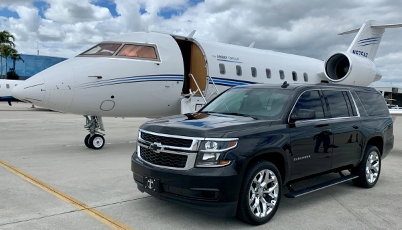 luxury SUV for airport transfers