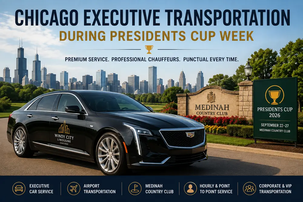 Chicago Executive Transportation During Presidents Cup Week
