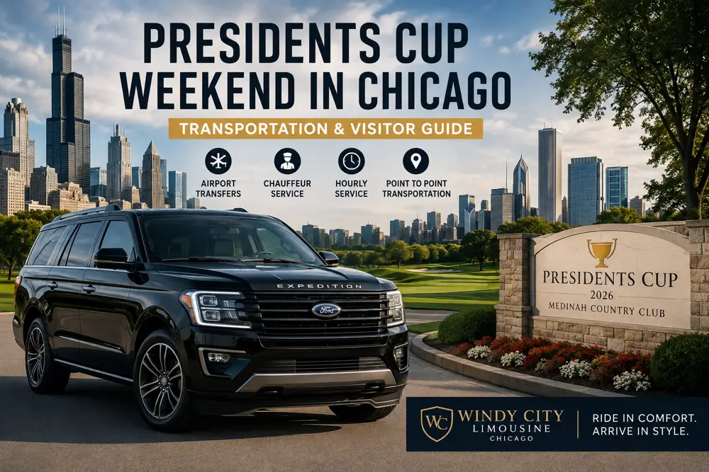 Presidents Cup Weekend in Chicago Transportation & Visitor Guide