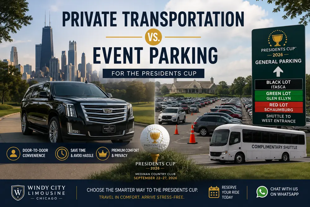 Private Transportation vs. Event Parking for the Presidents Cup